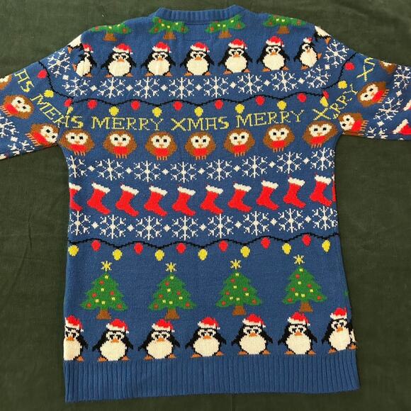 Y2k knitted penguin sweater - Picture 4 of 4